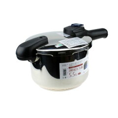 パール金属 クイックエコ 3層底切り替え式圧力鍋 5.5L H-5042